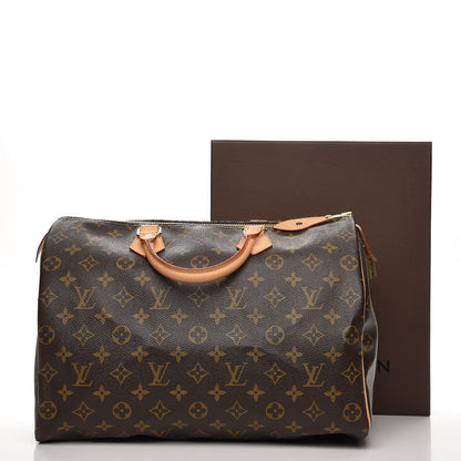 Louis Vuitton Monogram Speedy 35 9 of 9