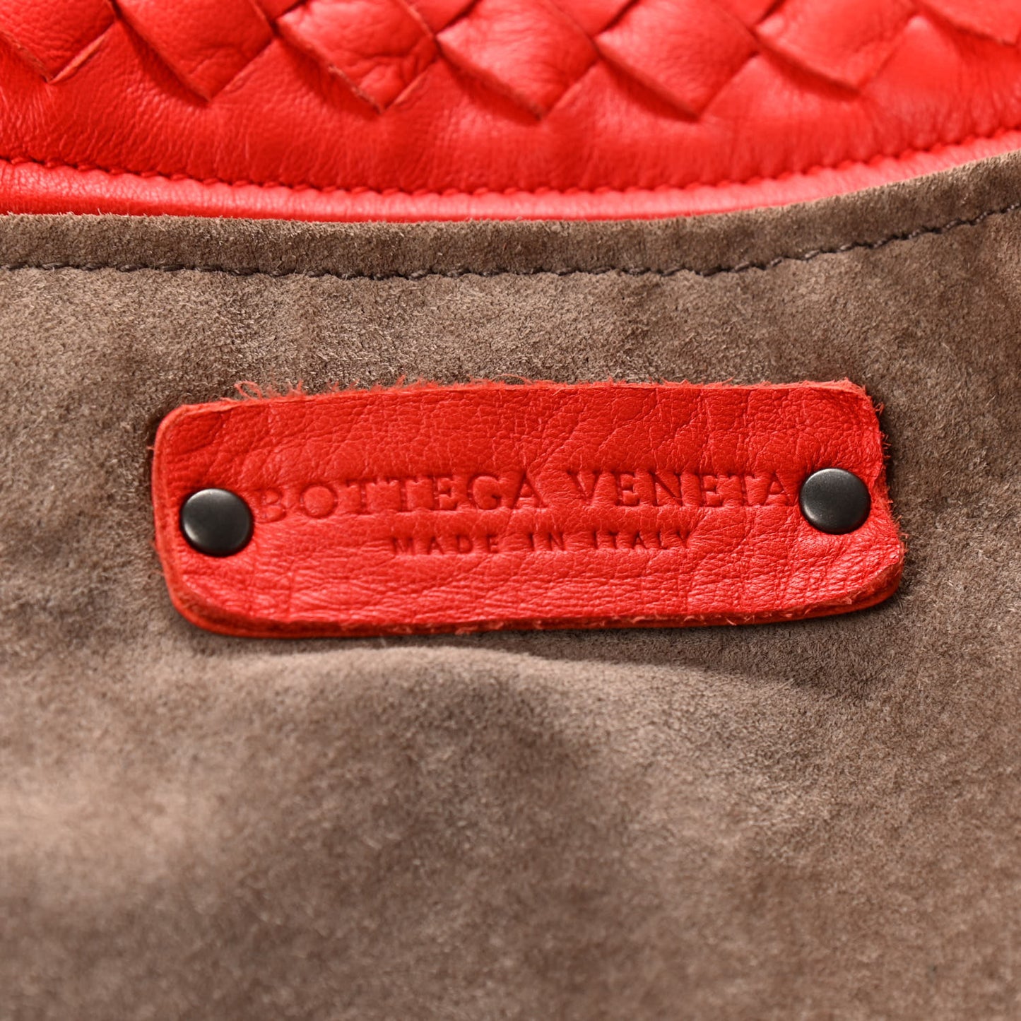 Nappa Intrecciato Large Seamless Tote Vesuvio