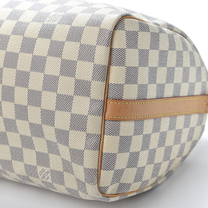 Louis Vuitton Damier Azur Speedy Bandouliere 30 6 of 9