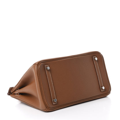 Hermes Togo Birkin 30 Gold 4 of 10