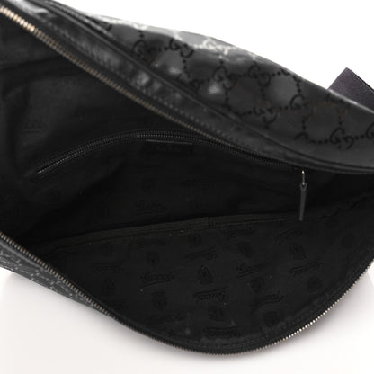 Gucci Imprime Monogram Belt Bag Black 5 of 6