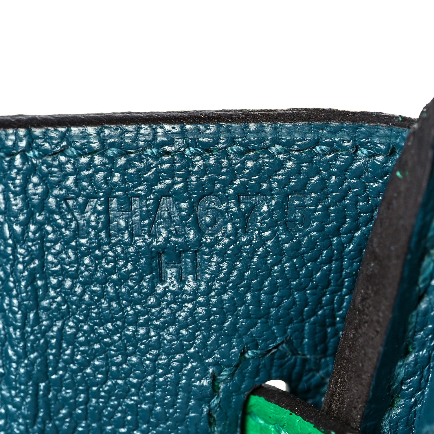 Hermes Togo Verso Birkin 25 Menthe Vert Bosphore 28 of 34