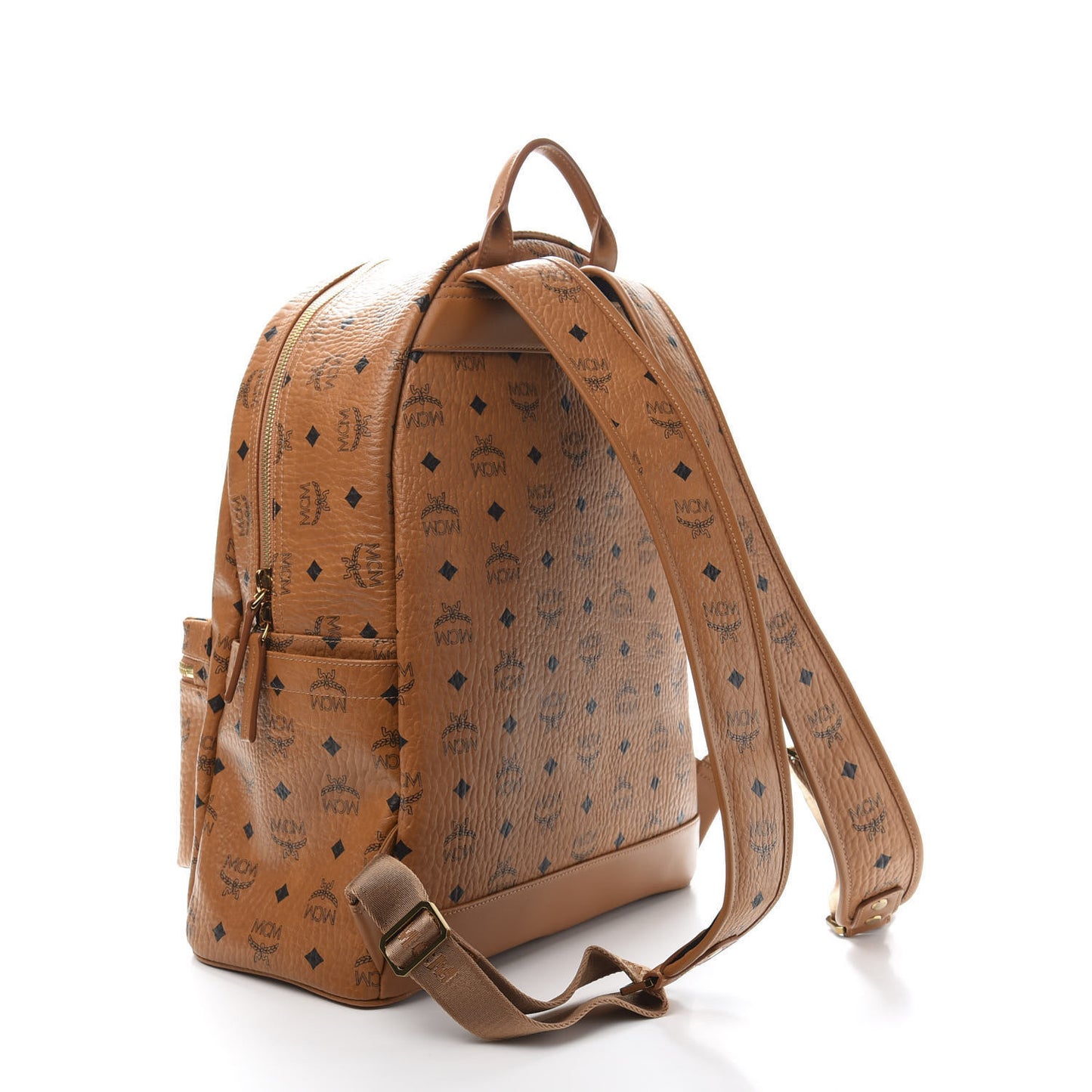Visetos Medium Stark Backpack Cognac