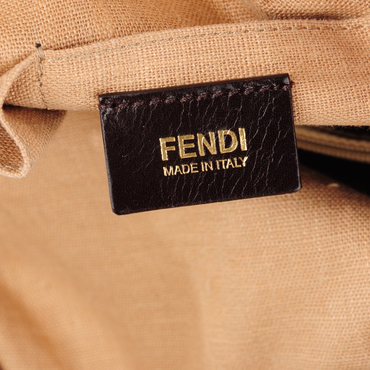 Fendi Pequin Striped 2Bag Bordeaux Multicolor Tobacco Lampone 8 of 11