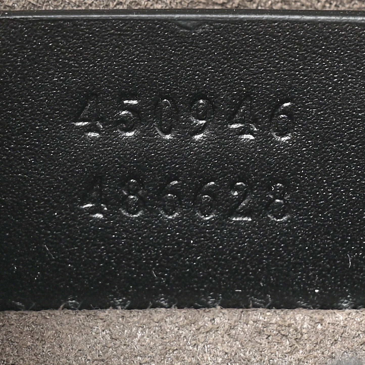 GG Supreme Monogram Belt Bag Black