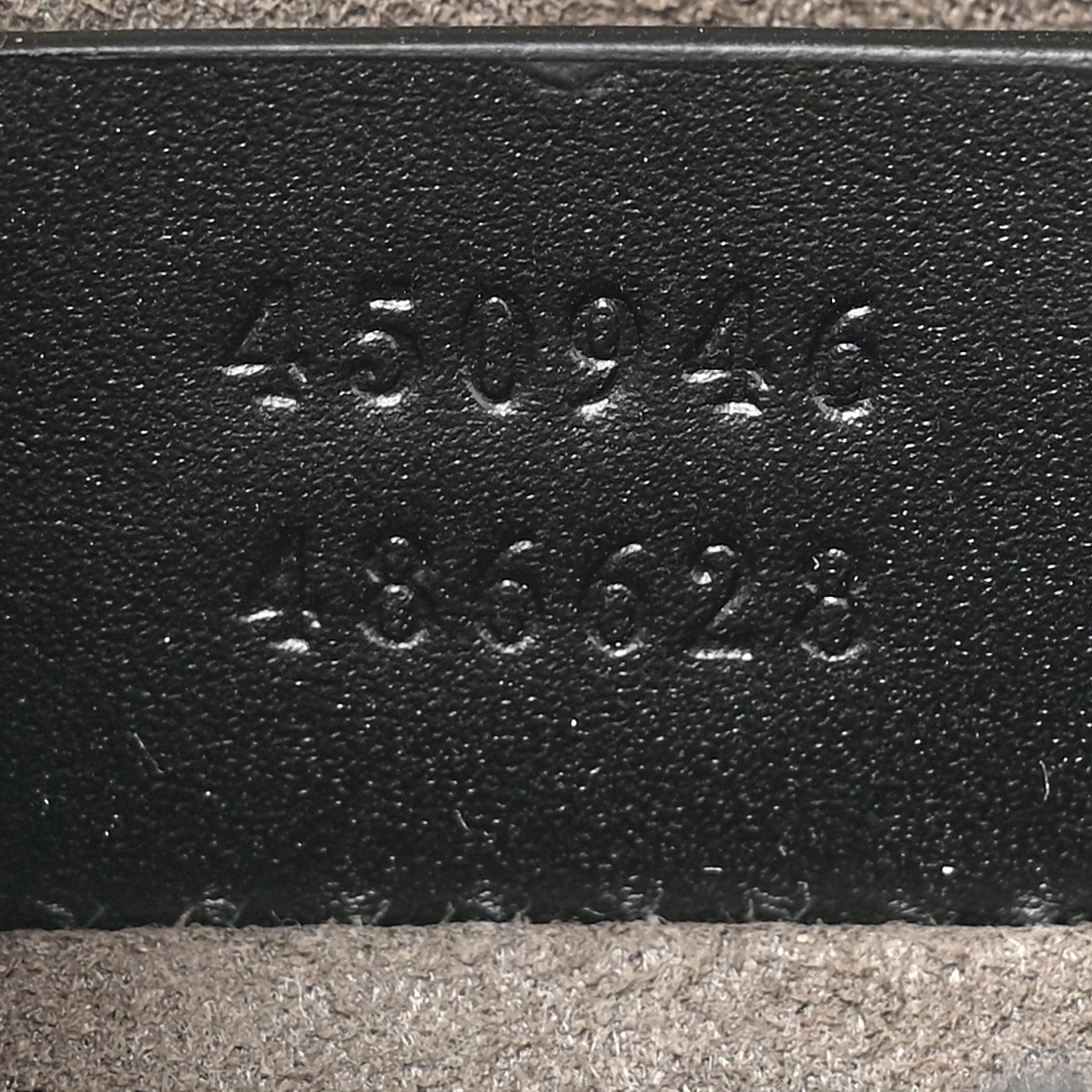 Gucci GG Supreme Monogram Belt Bag Black 7 of 9