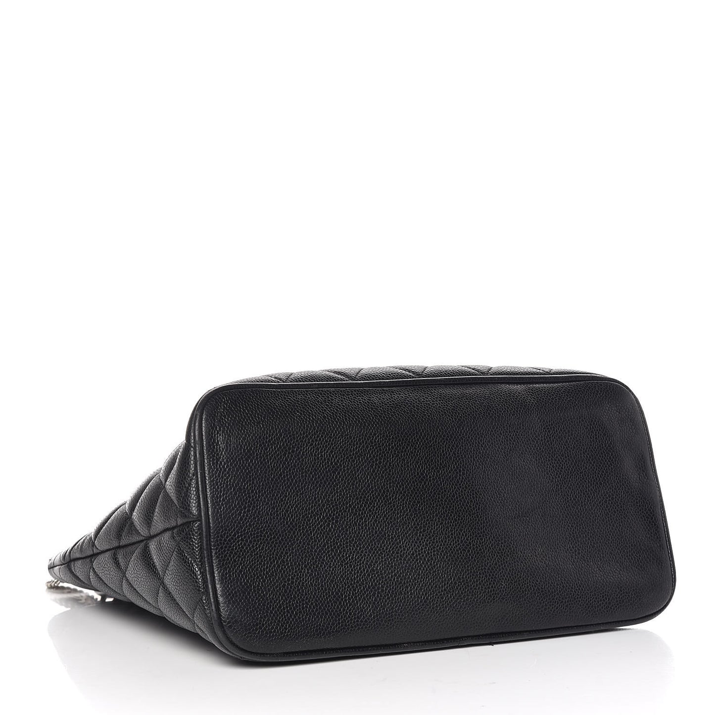 Caviar Quilted Medallion Tote Black