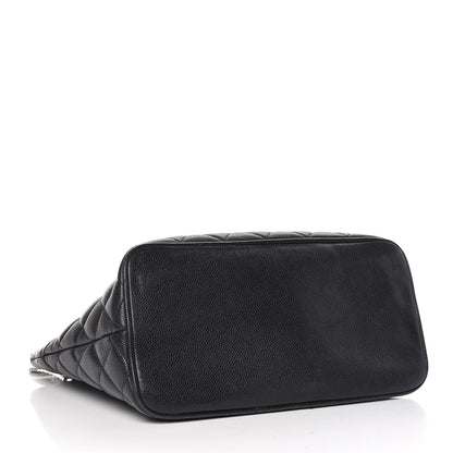 Chanel Caviar Quilted Medallion Tote Black 4 of 15