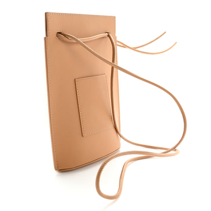 Loewe Classic Smooth Calfskin Pebble Dice Pocket Warm Desert 2 of 10