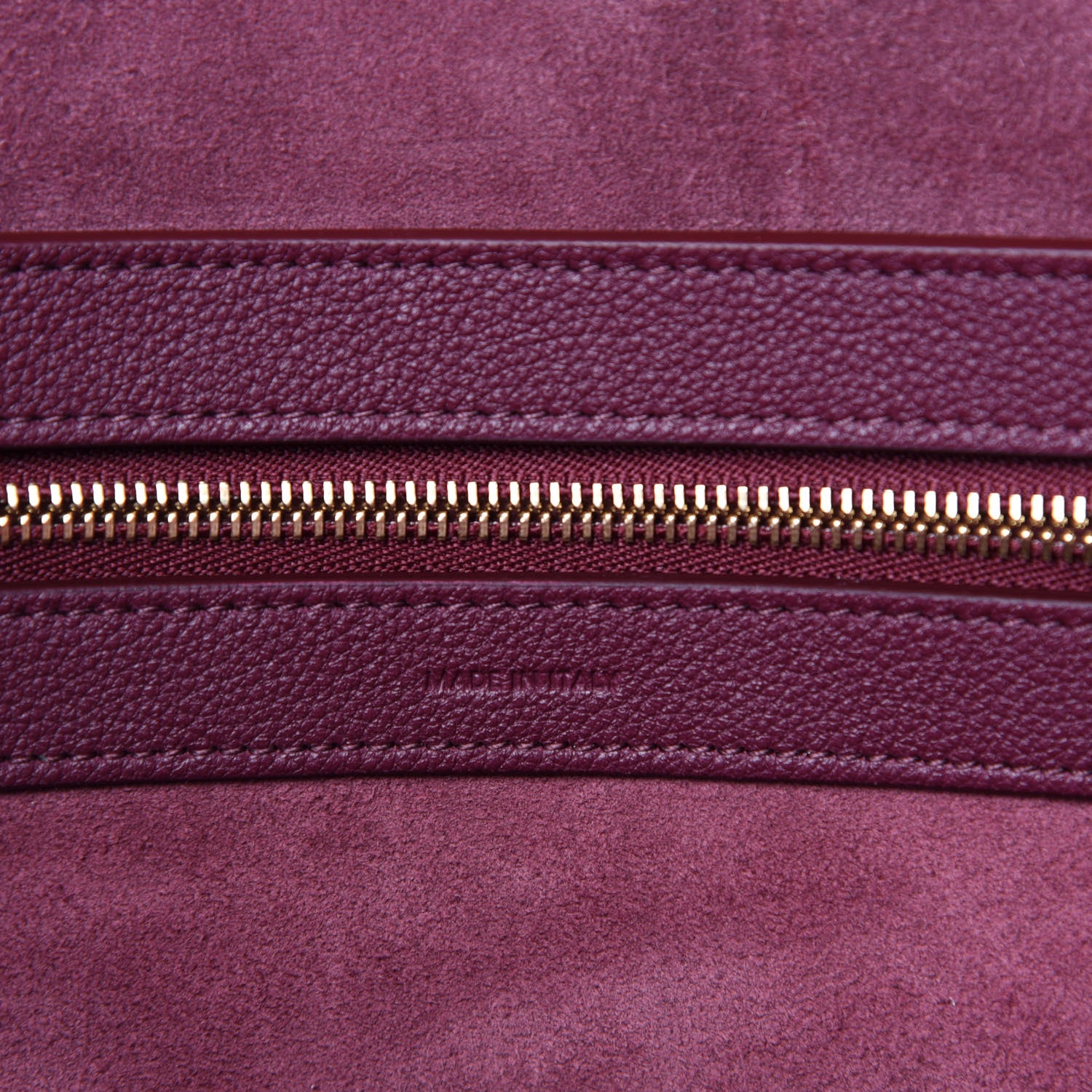 Celine Soft Grained Calfskin Small Belt Cabas Phantom Acai 8 of 9