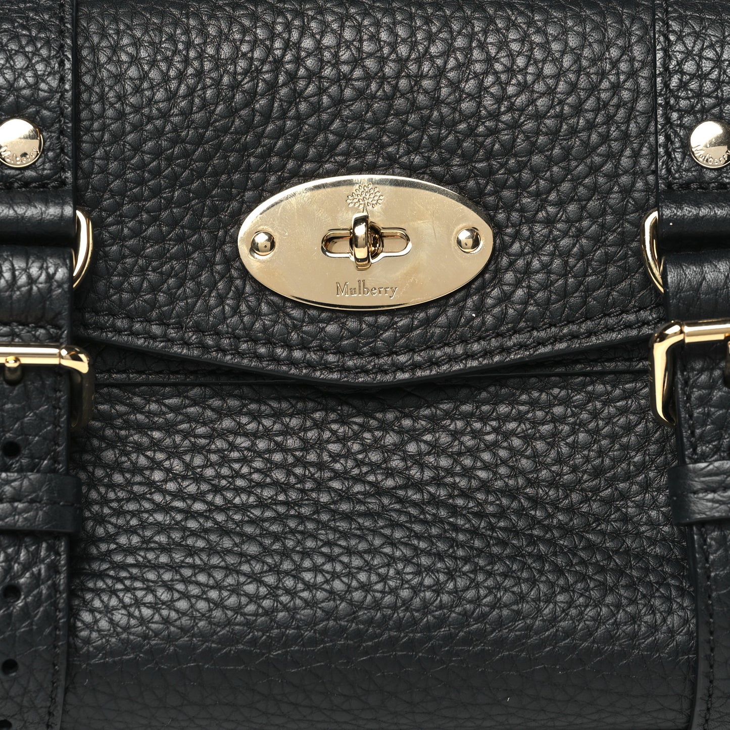 Heavy Grain Mini Alexa Black