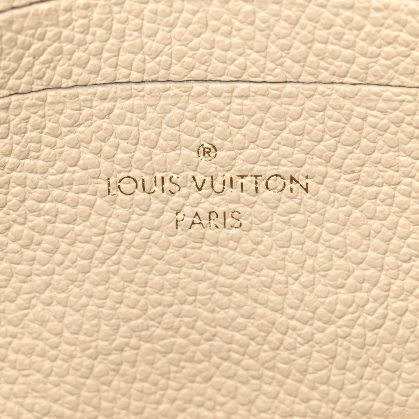 Empreinte Monogram Giant Ivy Wallet On Chain Cream
