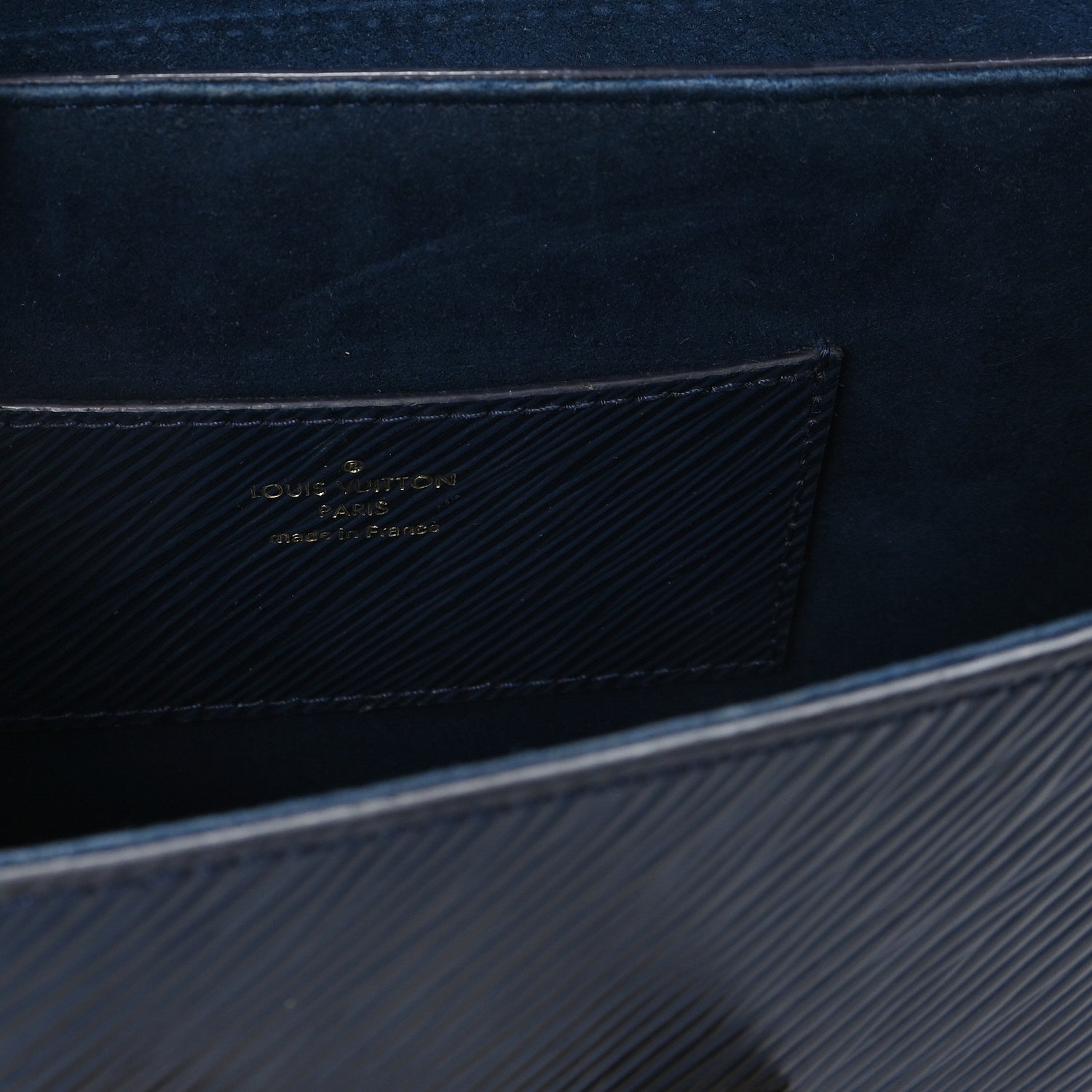 Louis Vuitton Epi Twist Shoulder Bag MM Indigo 6 of 10