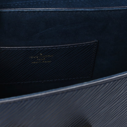 Louis Vuitton Epi Twist Shoulder Bag MM Indigo 6 of 10