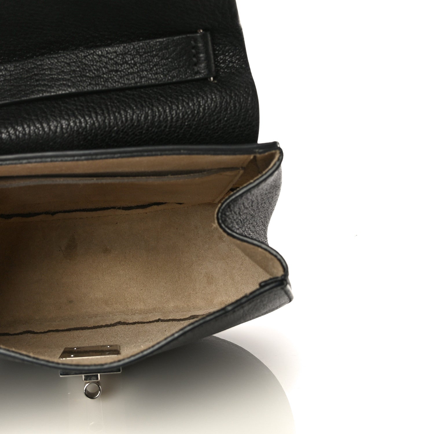 Chloe Grained Lambskin Mini Drew Shoulder Bag Black 4 of 12