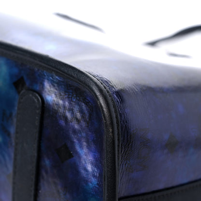 MCM Metallic Galaxy Visetos Medium Project Reversible Shopper Tote Black Multicolor 19 of 21