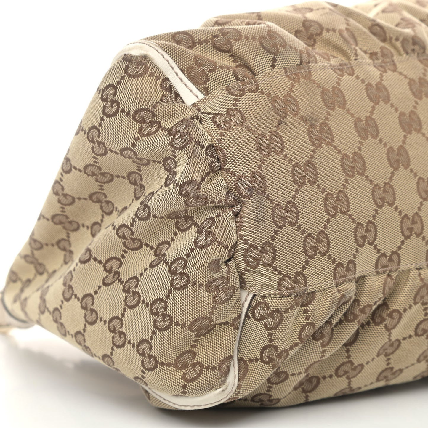 Monogram Large D Gold Hobo Off White