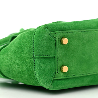 Bottega Veneta Suede Mini Maxi Intrecciato Arco 33 Parakeet 7 of 10