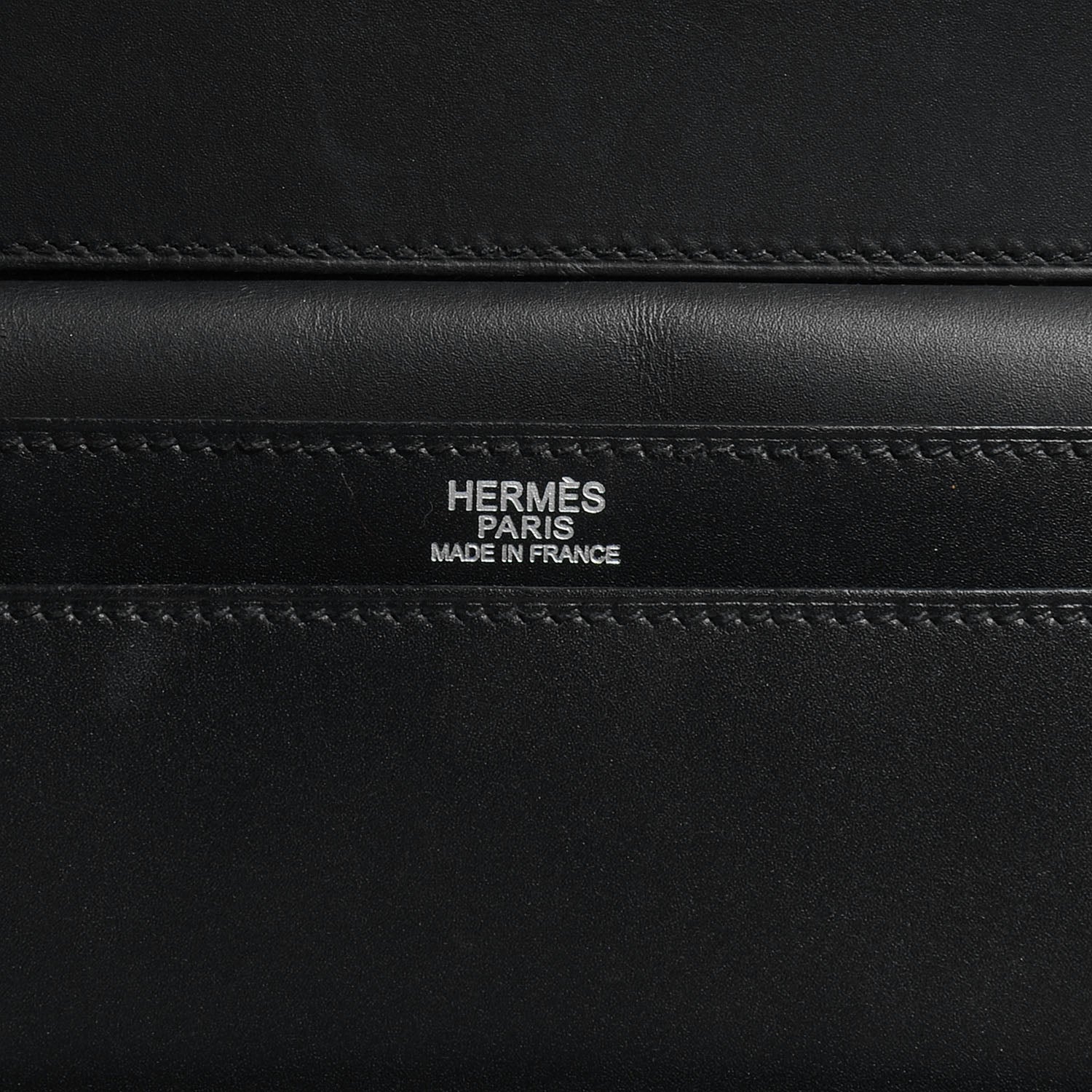Hermes Box Leather Attelage Messenger Black 5 of 6