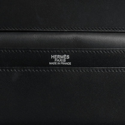 Hermes Box Leather Attelage Messenger Black 5 of 6