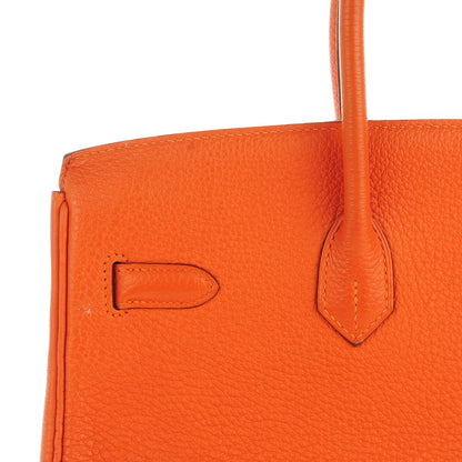 Hermes Togo Birkin 35 Orange 17 of 24
