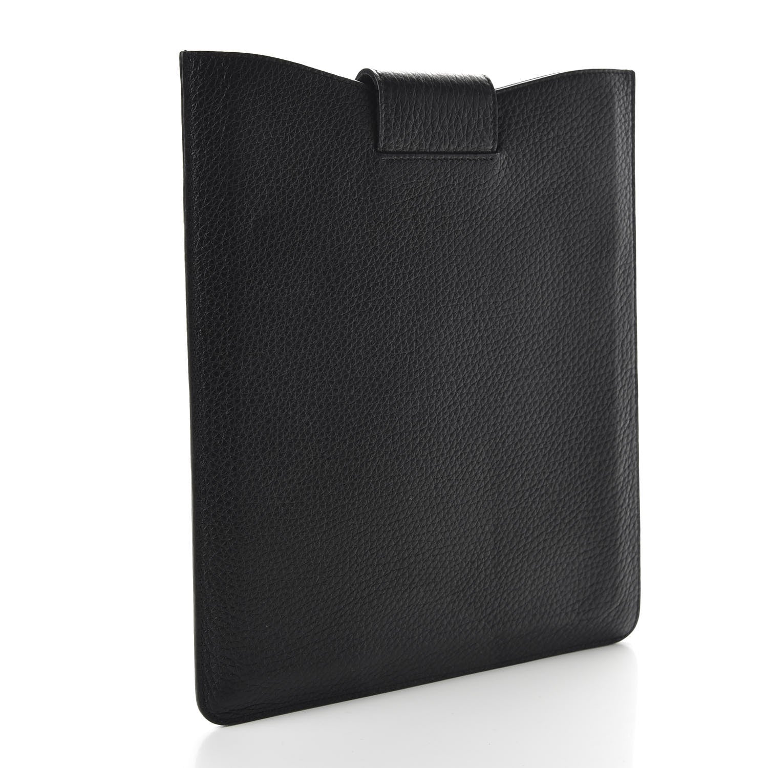 Gucci Pebbled Calfskin Soho iPad Case Black 3 of 6