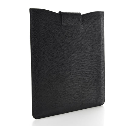Gucci Pebbled Calfskin Soho iPad Case Black 3 of 6