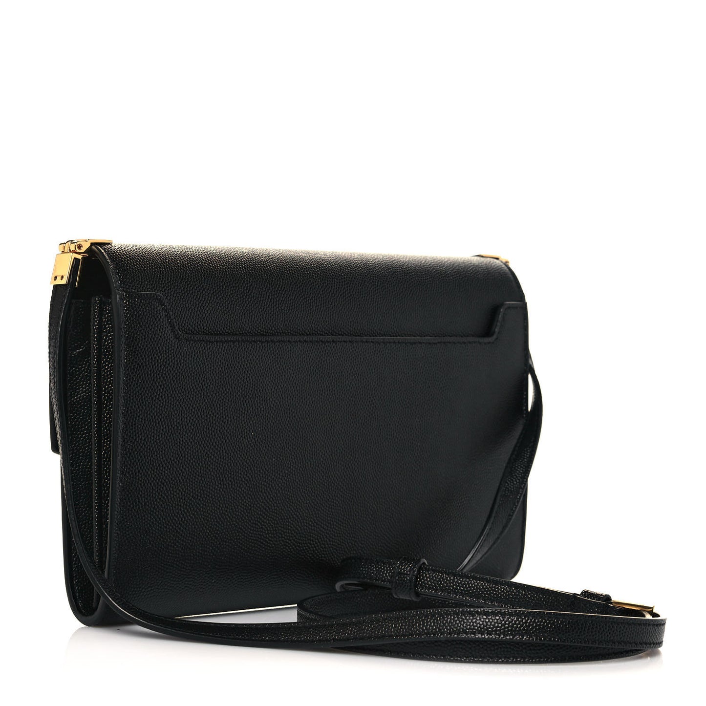 Grain De Poudre Mini Uptown Crossbody Bag Black