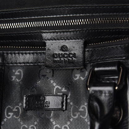 Gucci Imprime Monogram Medium Joy Stud Boston Black 8 of 10