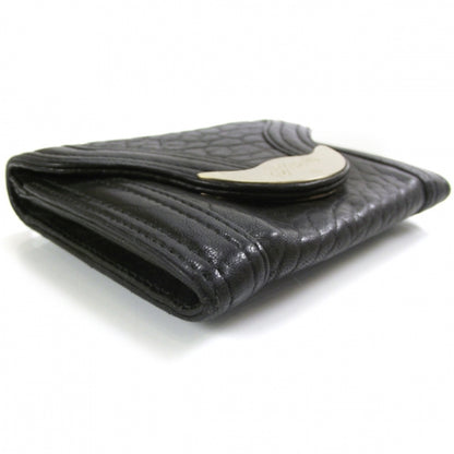 Fendi Nappa French Flap Wallet Black 5 of 9