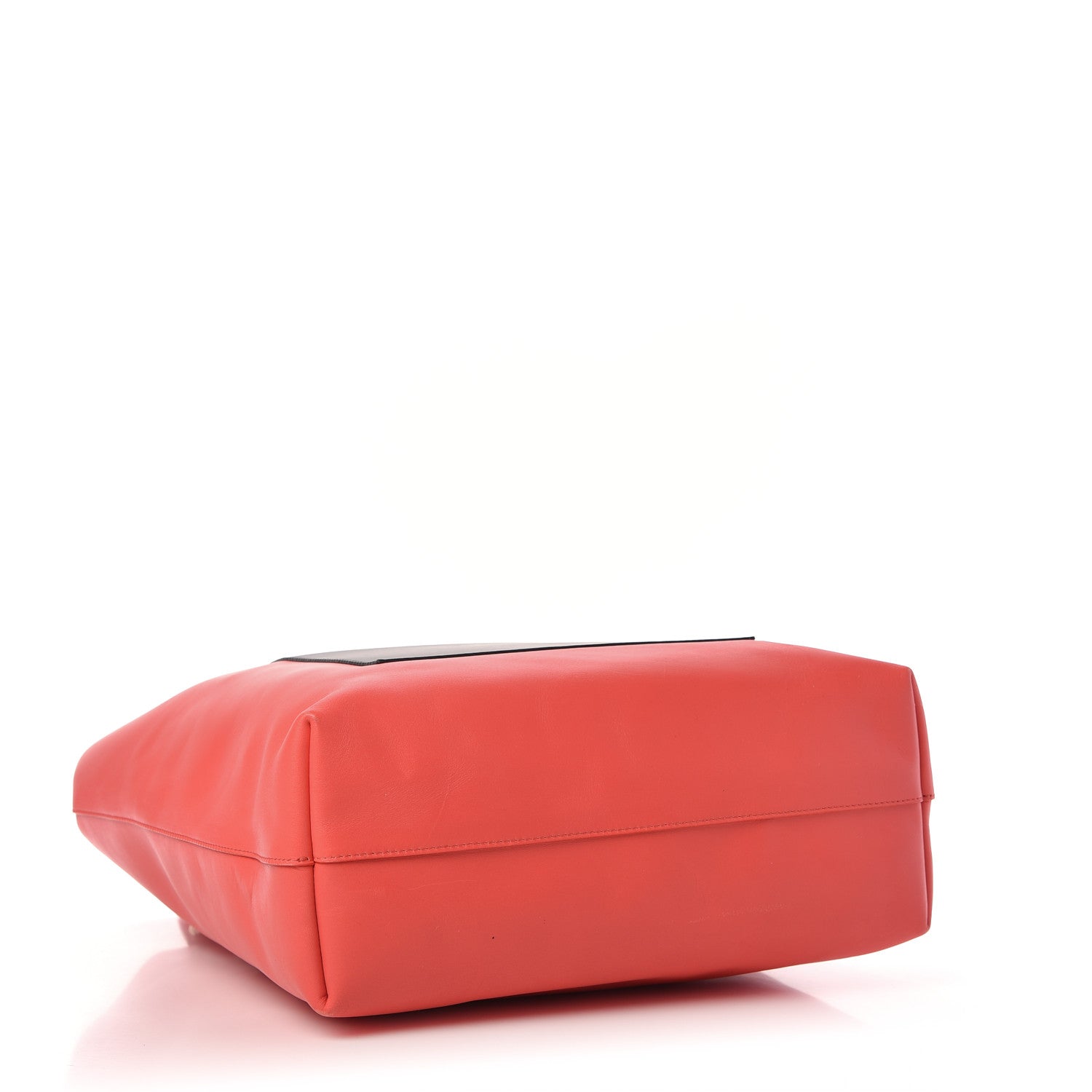 Balenciaga Calfskin Pocket Tote M Coral Black 4 of 9