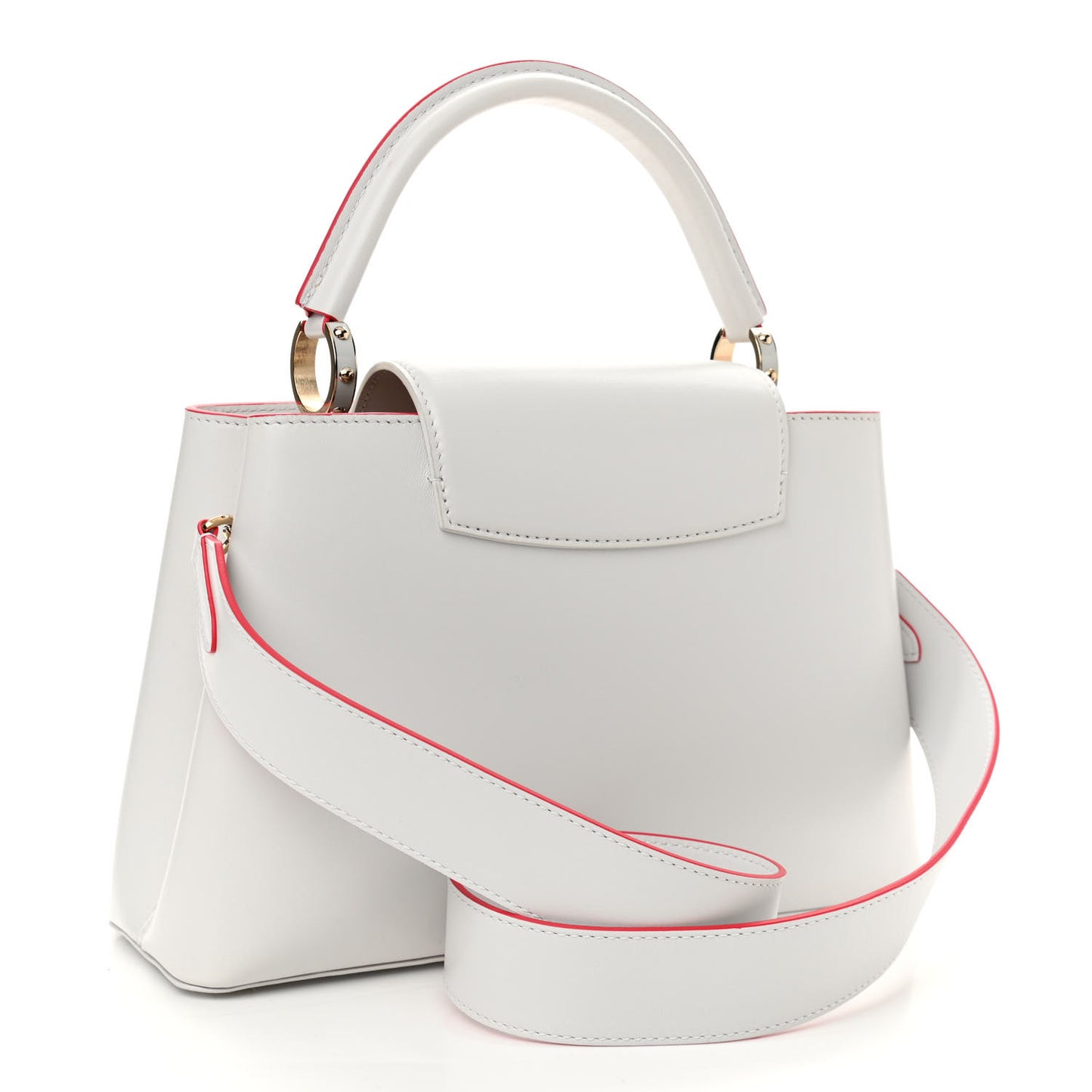 Lambskin Beatriz Milhazes Artycapucines PM White Multicolor