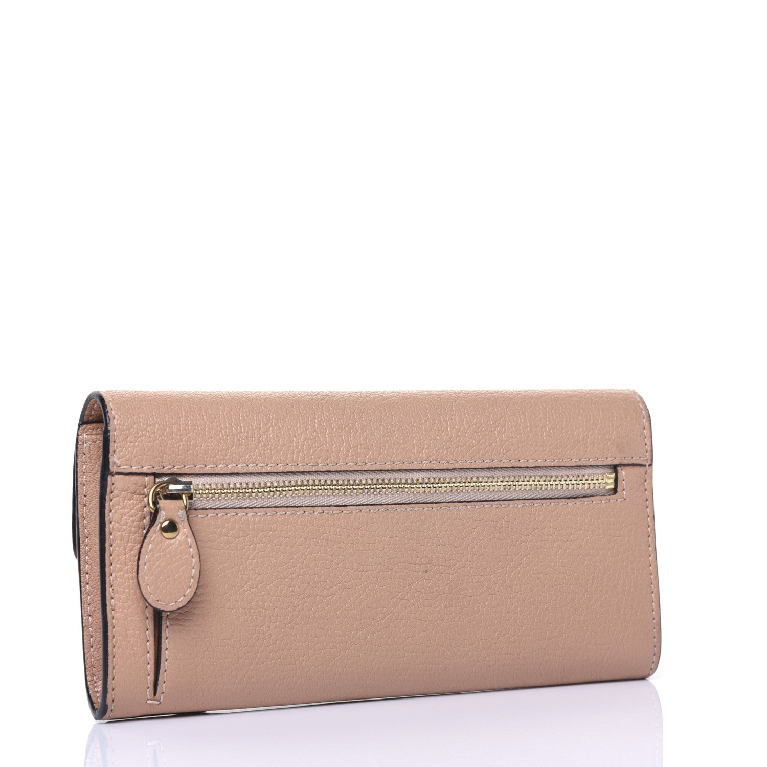 Chloe Goatskin Elsie Long Wallet Gingerbread 3 of 14