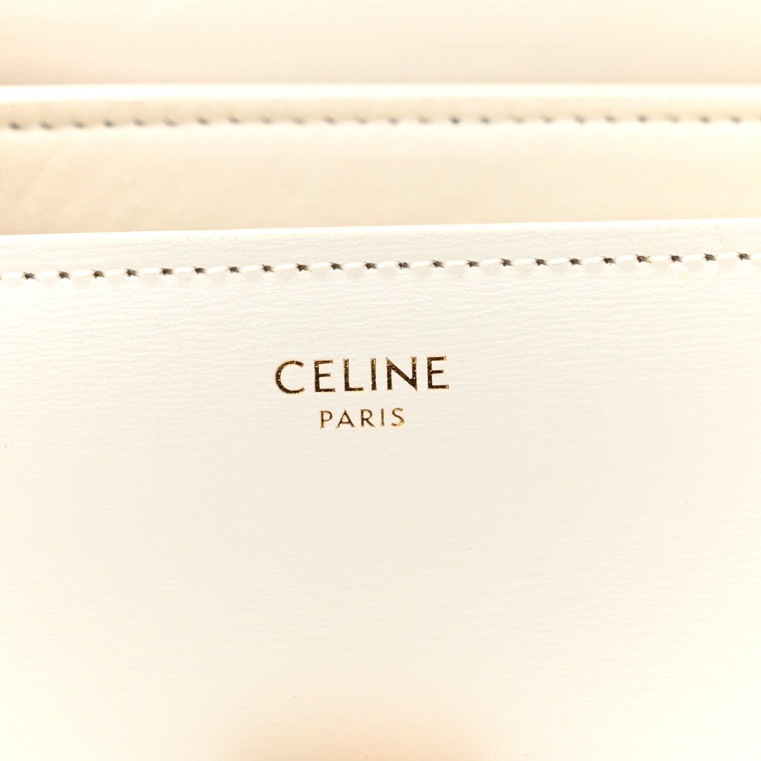 Celine Box Calfskin Teen Classic Box Flap Bag White 7 of 10