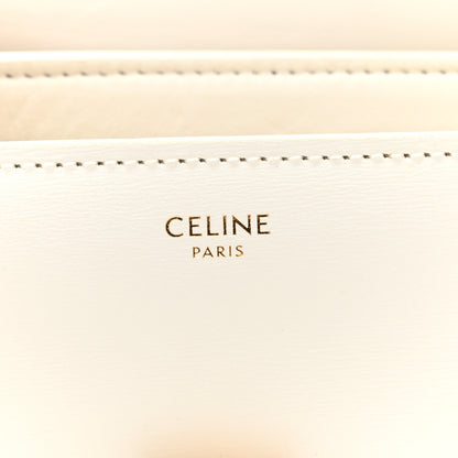 Celine Box Calfskin Teen Classic Box Flap Bag White 7 of 10