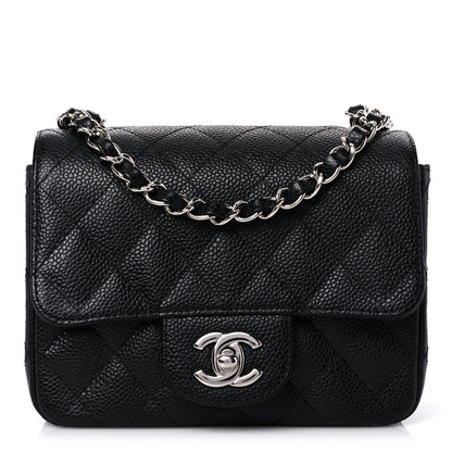 Chanel Caviar Quilted Mini Square Flap Black 1 of 9