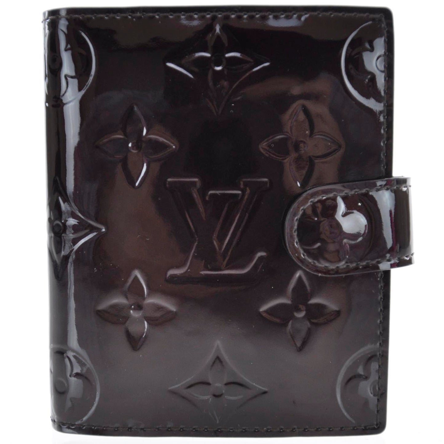 Vernis Mini Address Book Cover Amarante