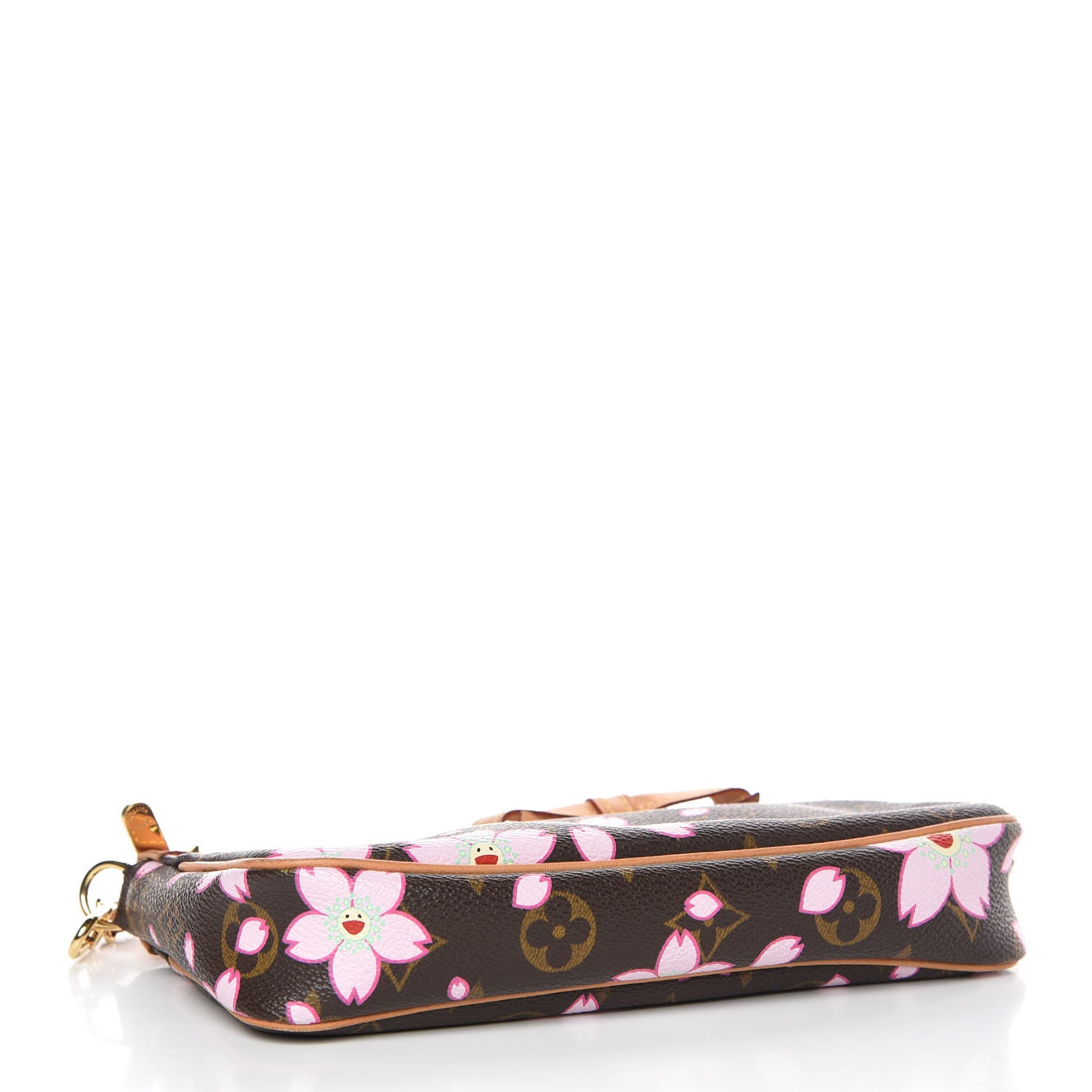 Louis Vuitton Monogram Cherry Blossom Pochette Accessories Brown 4 of 10