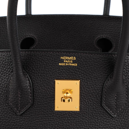 Hermes Taurillon Clemence Birkin 35 Graphite 11 of 21