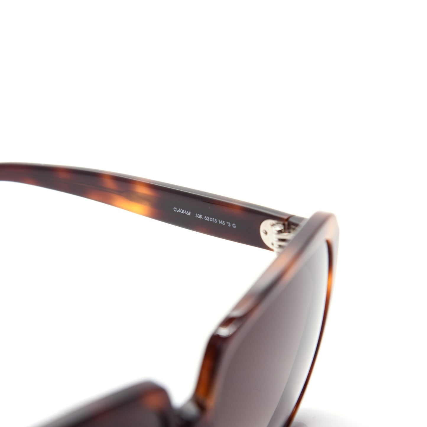 Acetate Oversized Sunglasses CL40146F Havana