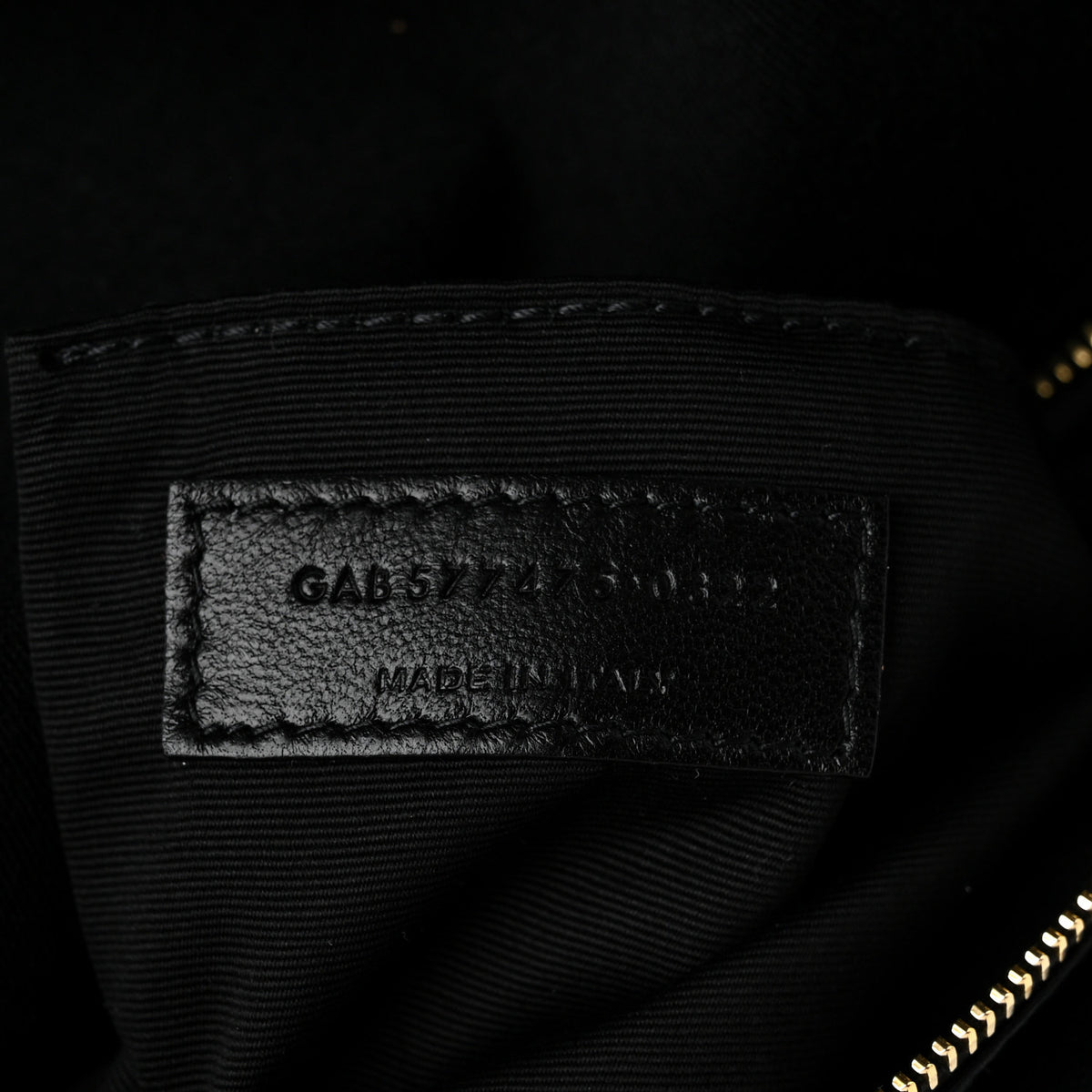 Saint Laurent Wool Jersey Quilted Medium Loulou Puffer Monogram Chain Black 6 of 9