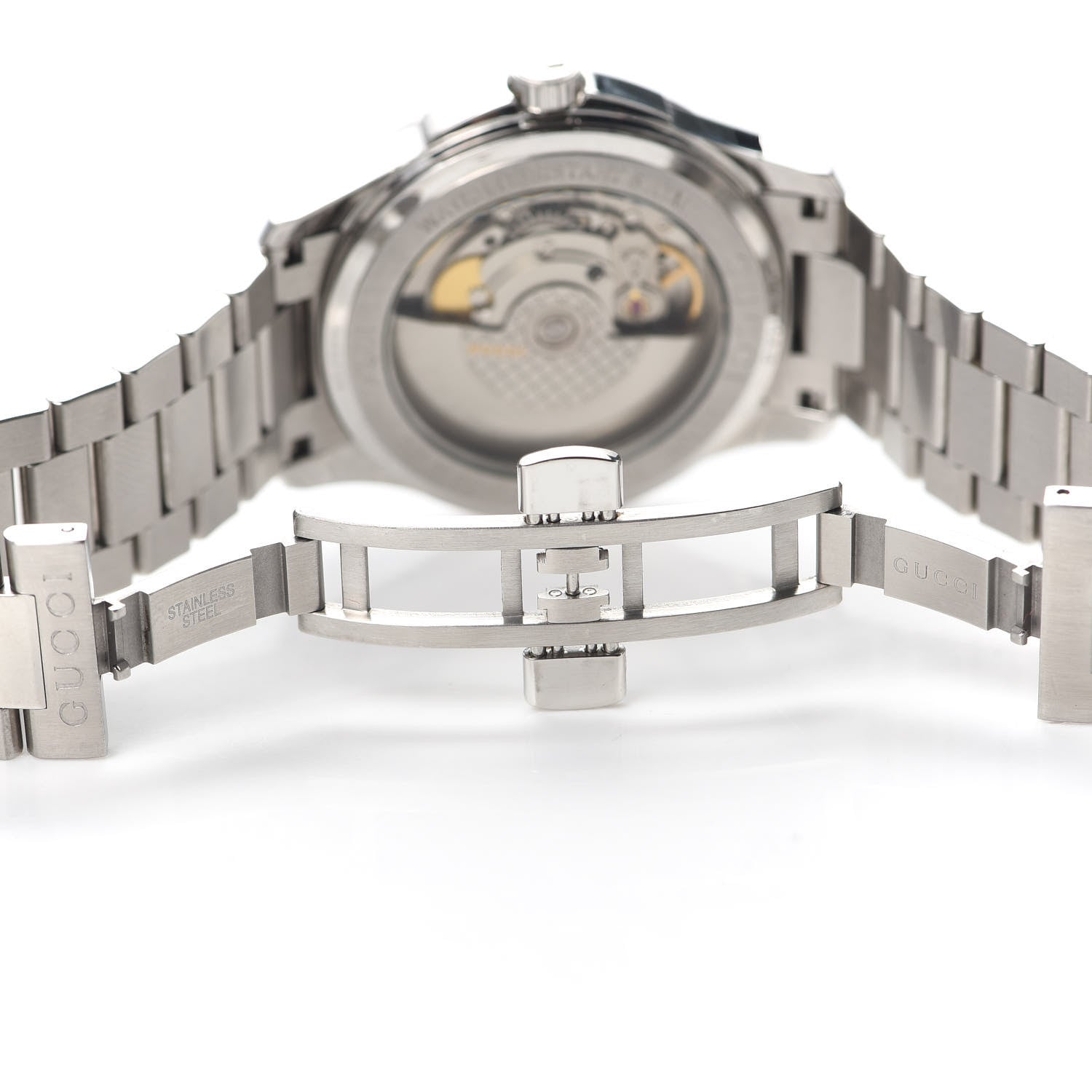 Gucci Stainless Steel 38mm G-Timeless Automatic Watch Black 5 of 5