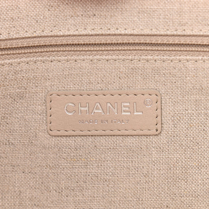 Chanel Mixed Fibers Small Deauville Tote Pink 6 of 10