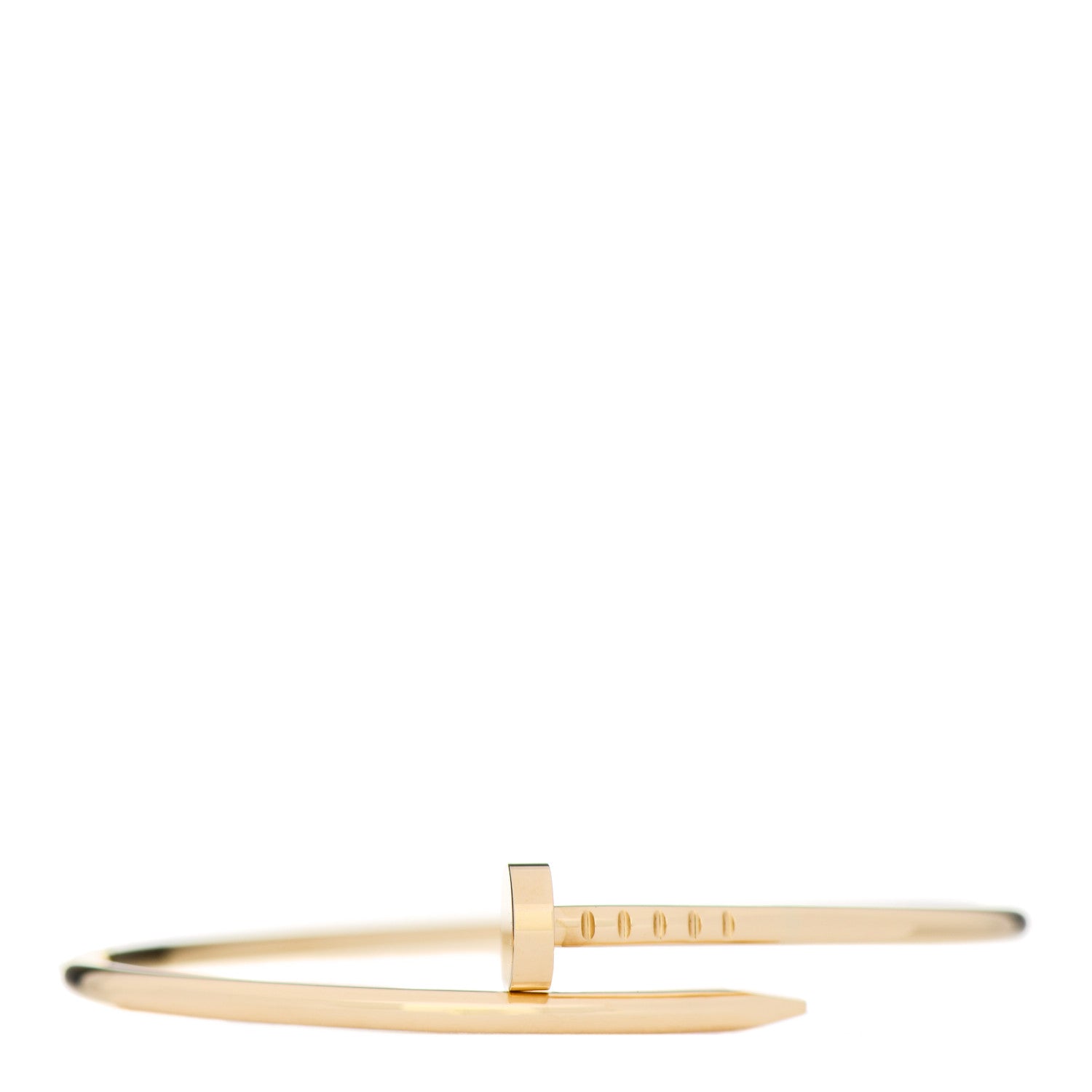 Cartier 18K Yellow Gold Small Juste Un Clou Bracelet 16 1 of 4