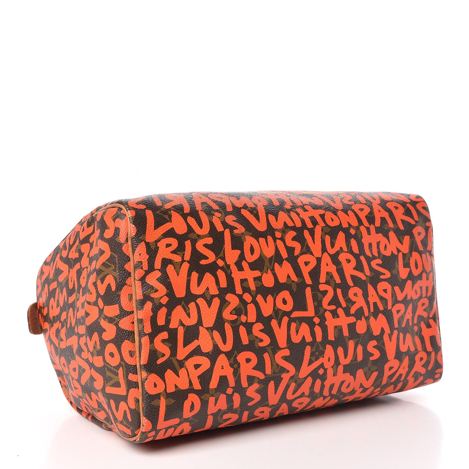 Louis Vuitton Monogram Graffiti Speedy 30 Orange 4 of 17