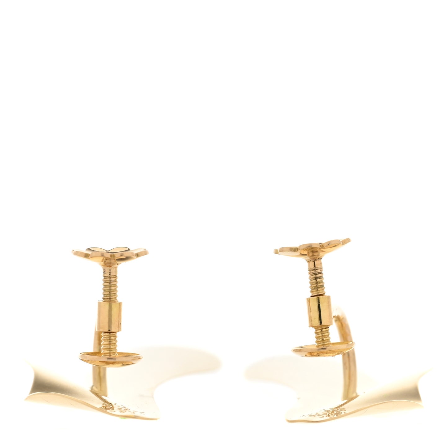 18K Yellow Gold Elsa Peretti Small High Tide Earrings