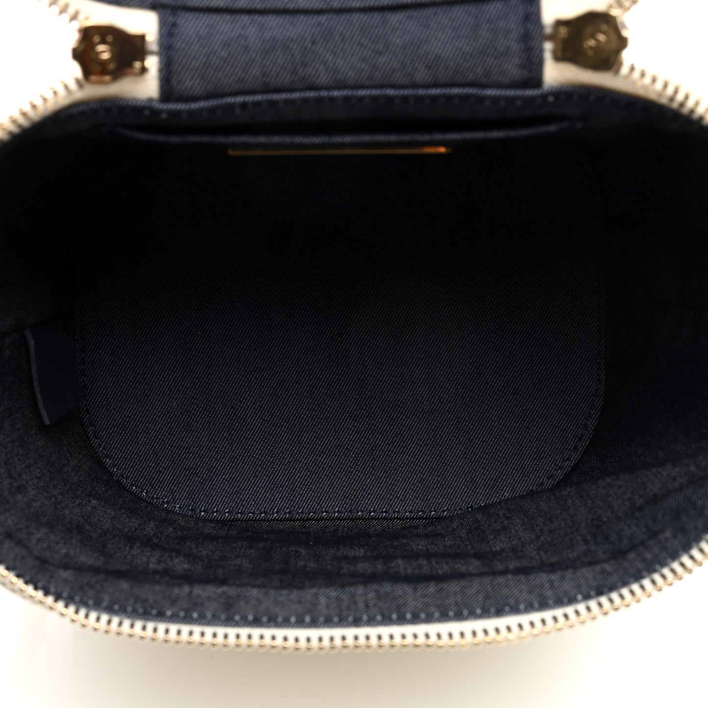 Lambskin Timeless Vanity Cosmetic Case White