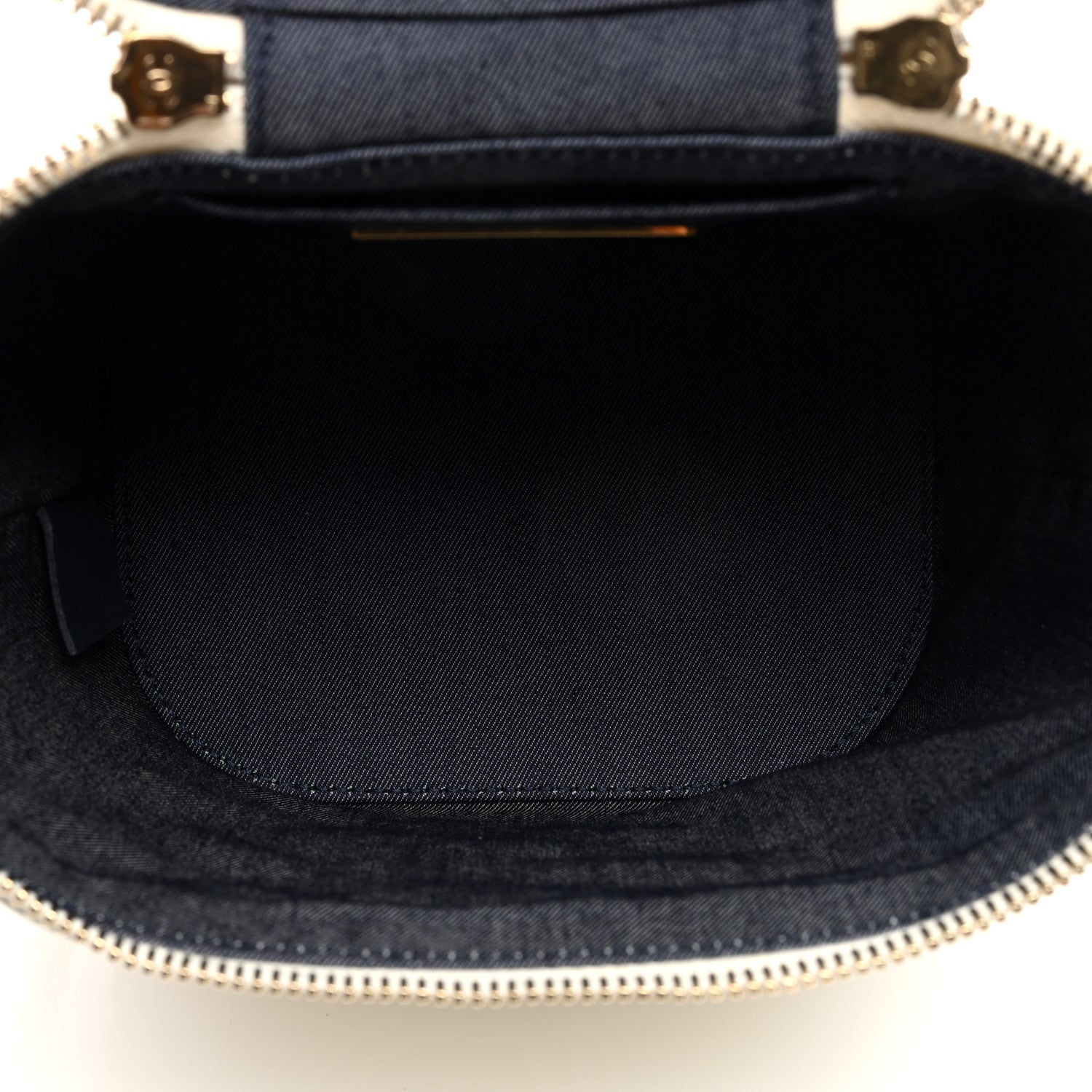 Chanel Lambskin Timeless Vanity Cosmetic Case White 5 of 10