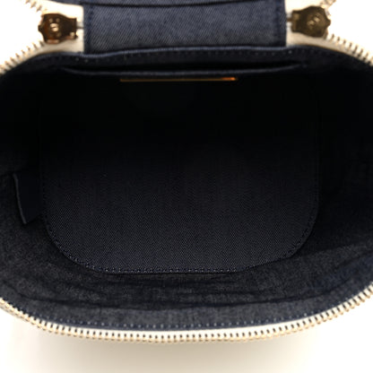Chanel Lambskin Timeless Vanity Cosmetic Case White 5 of 10