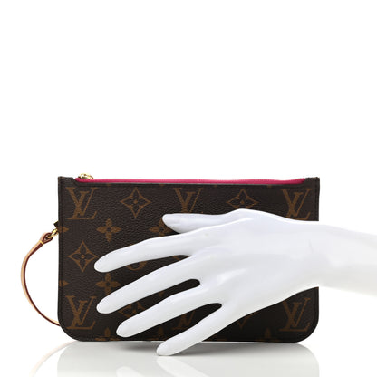 Louis Vuitton Monogram Neverfull PM Pochette Pivoine 2 of 7